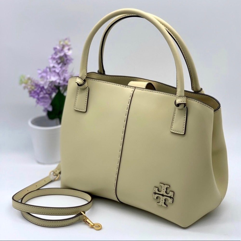 Tory Burch MCGRAW SMOOTH SATCHEL - Picture 3 of 13